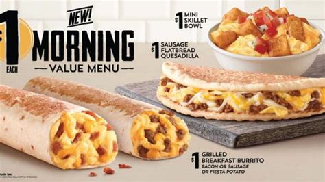 We may use the same frying oil to prepare menu items that could contain meat. . Tacobell dollar menu
